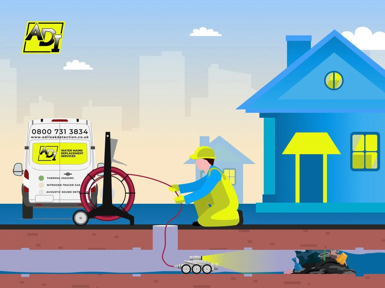 Drainage CCTV Surveys & Investigations Atherton